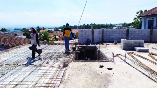 Sedekah Pesantren Tahfidz Proses pembangunan pesantren tahfidz Alannabi